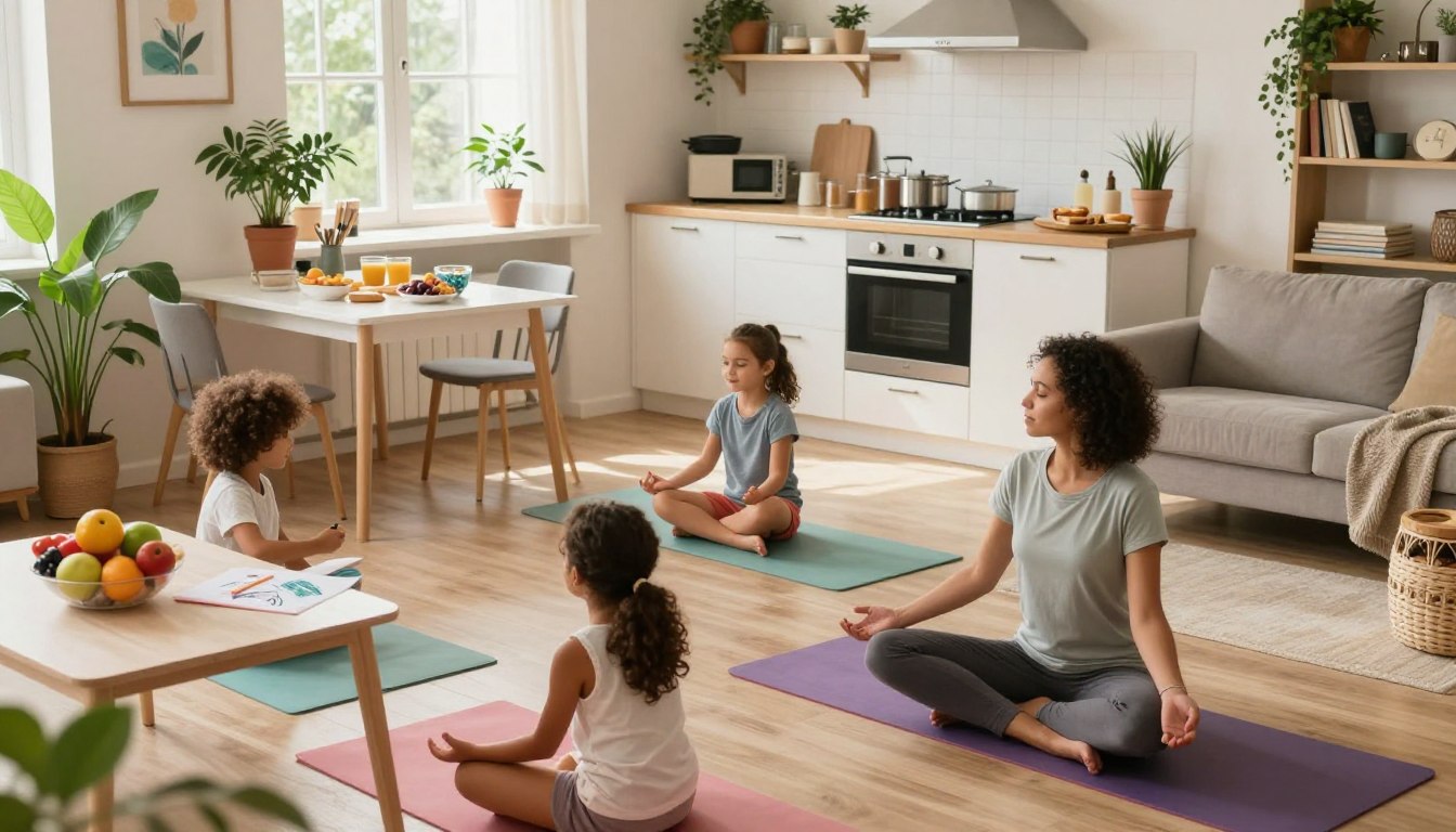 daily wellness routines for families