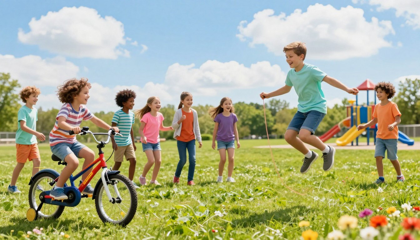 inspiring children fitness habits