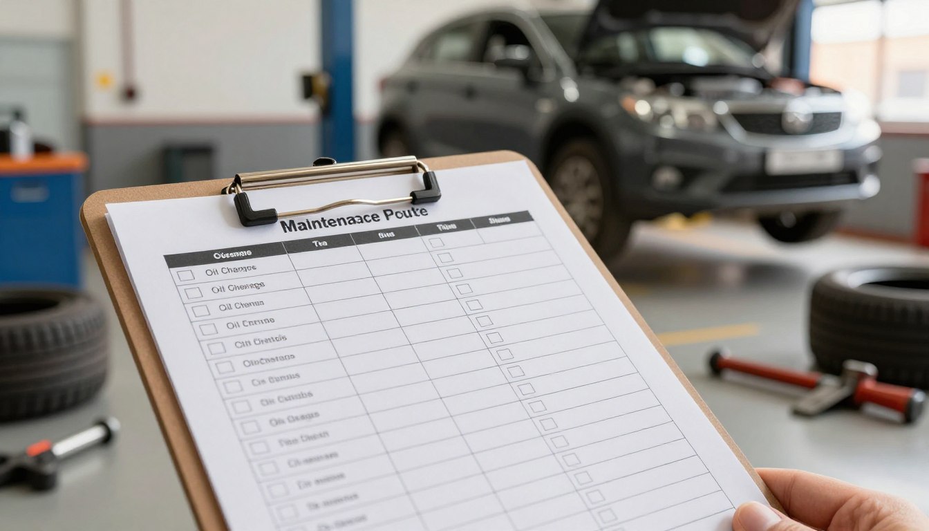 car maintenance schedule