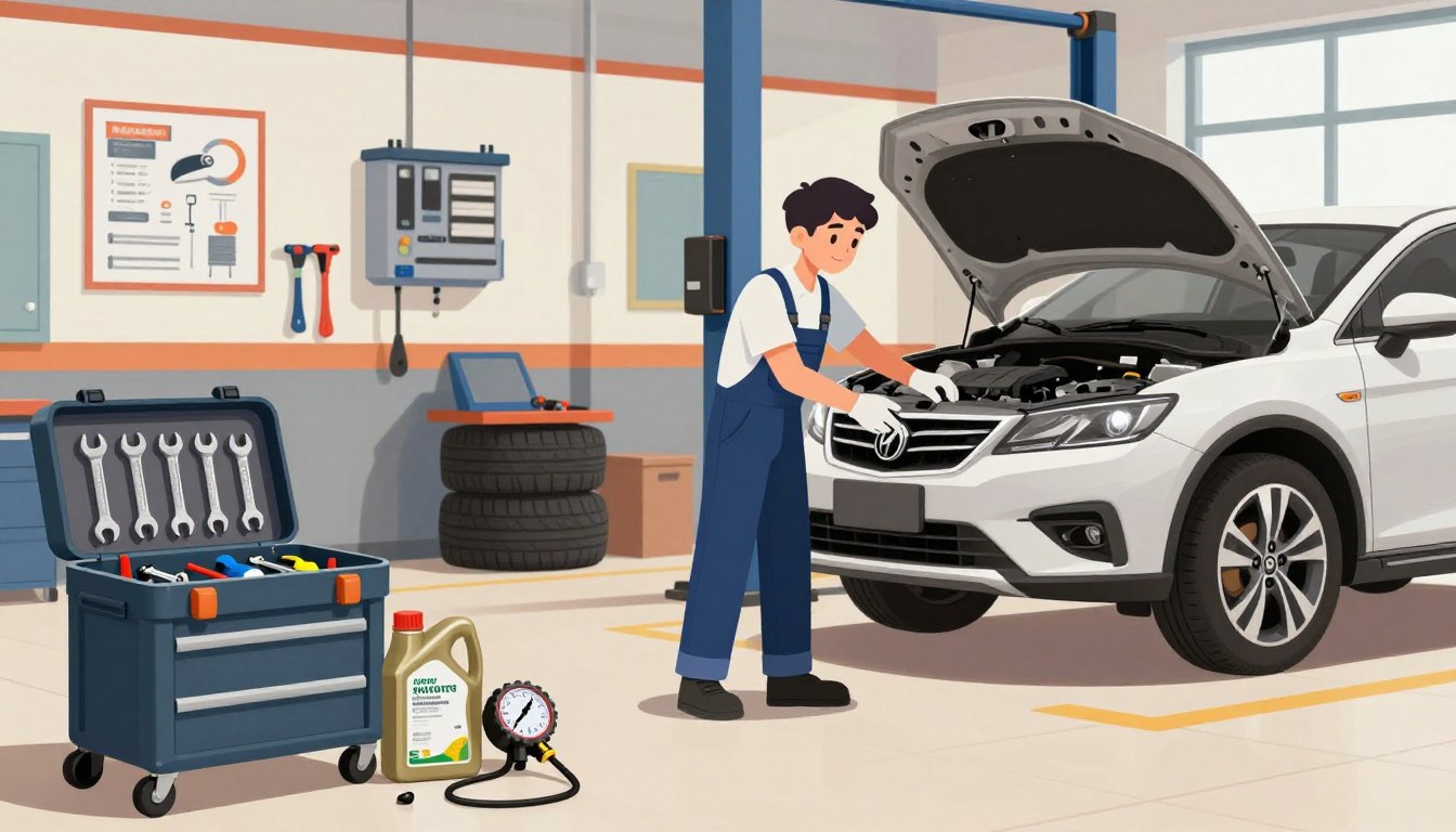 routine car maintenance guide